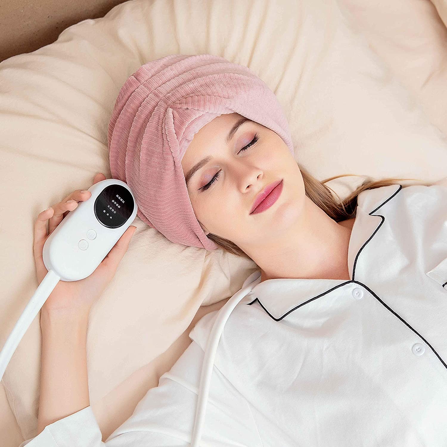 Головная боль Massager воздушного давления электрическая главная разрешая 1200mAh