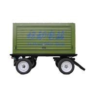 Generador móvil de remolque de 100kva 200kva 300kva 500kva generador diesel portátil silencioso
