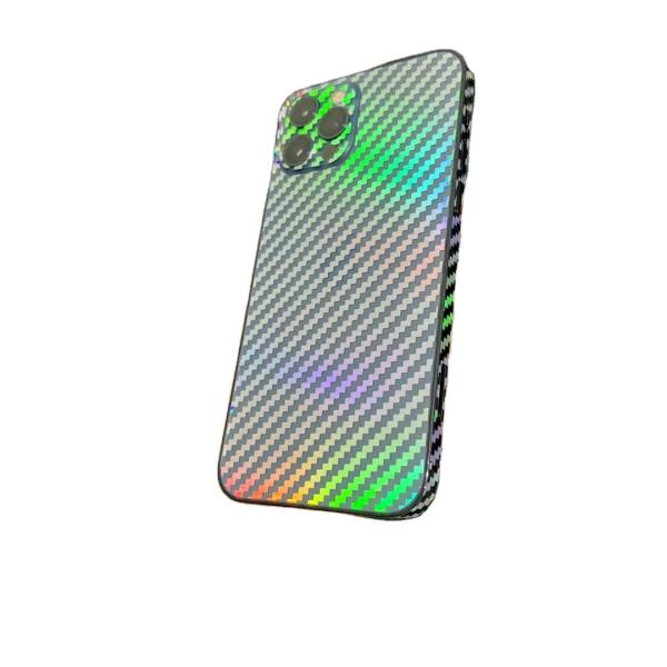 PVC TPU Screen Protector Gradient Carbon Fiber Mobile Phone Protection Sticker
