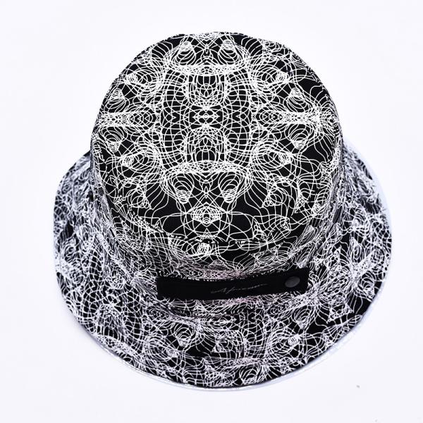 Sublimation Printed Bucket Hats Custom All Over Print Bucket Hat Pattern Embroidered Logo For Women