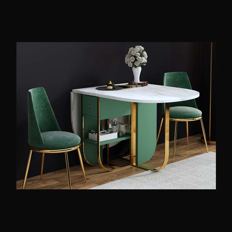 Dinning Room Furniture Small Tables Folding Table Outdoor Furniture Set Marble Luxury