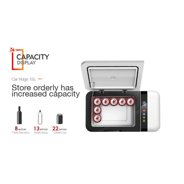 CE располагаясь лагерем 45W холодильник 15 литров мини