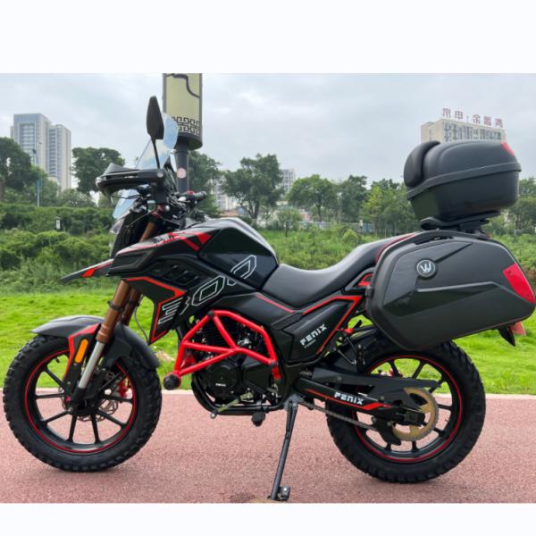 Four Stroke On Road Off Road Motorcycle 250cc Weather Resistance