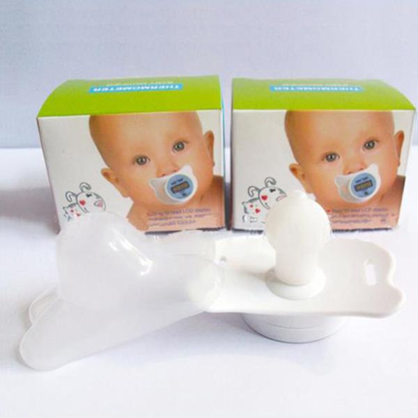 Baby Nipple Thermometer Termometro Baby Pacifier LCD Digital Mouth Nipple Pacifier Chupeta