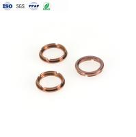 Micro Profissional Não Padrão PVD Rosa Ouro Aço Inoxidável telefone móvel Lente Anel