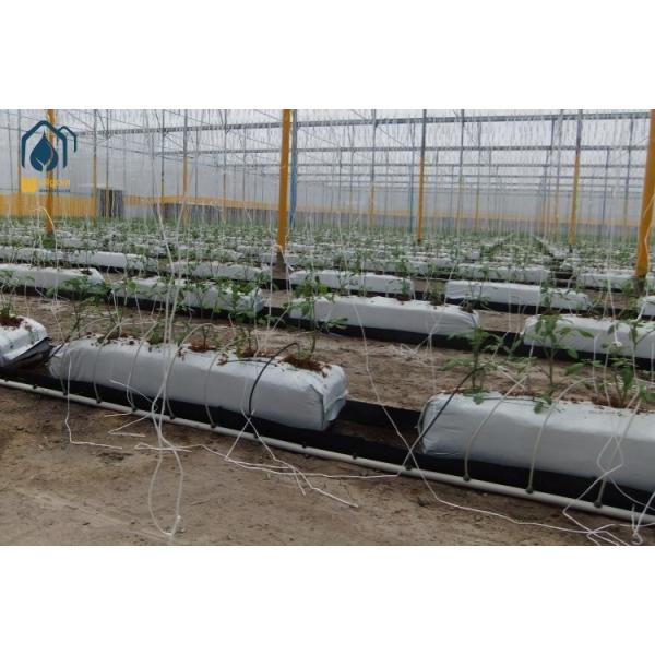 Folding Greenhouse Growing Troughs Agriculture Gutter Growing Systems Eco Friendly