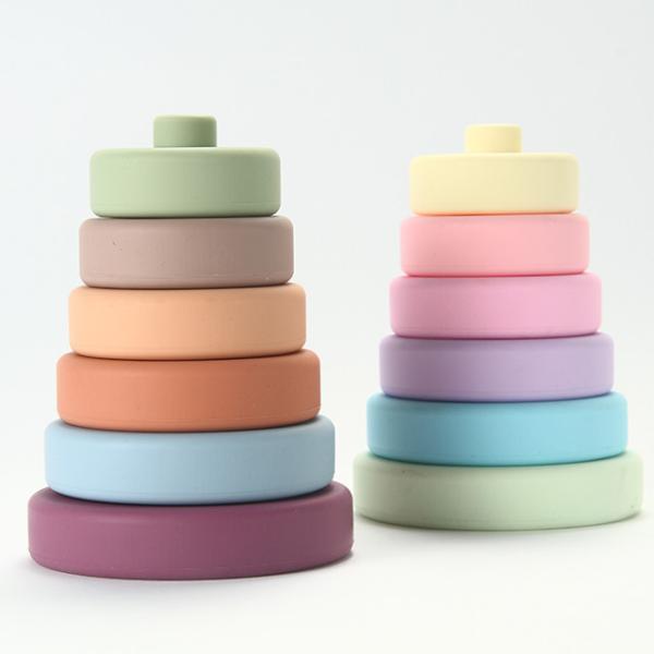 Multi Functional Baby Silicone Toys Colorful With Eco Friendly Medical Grade Material