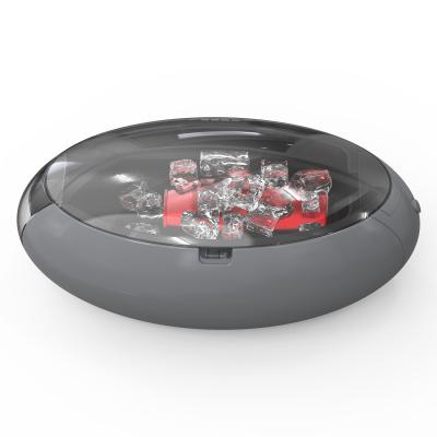 21 kg/caixa Frigorífico de Bebidas Cinzento Leve, Alimentado por Baterias AA
