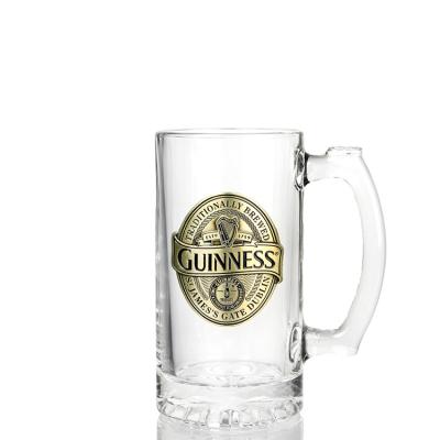 470ml Crystal Beer Glass With Handle transparente relativo à promoção