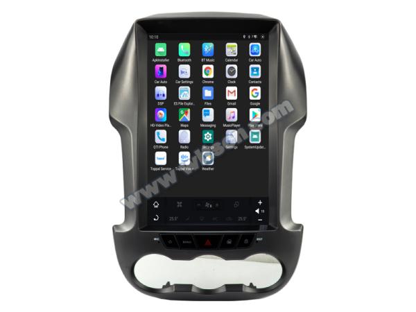 12.1 Screen Tesla Vertical Android Screen For Ford Ranger 2011-2014 Car Multimedia Stereo GPS Carplay Player
