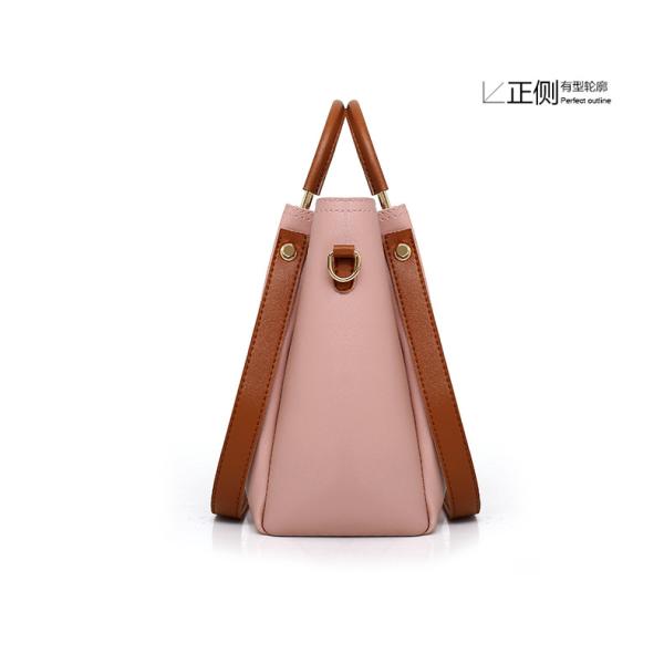 2022 Fashionable 4 Pcs Set of PU Leather Lady Shoulder Bag for Daily School Life