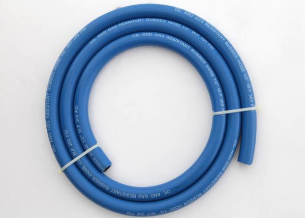 Black Smooth Type 5 / 16'' Fuel Hose 20 Bar For Gas Station 50M / 100M Length