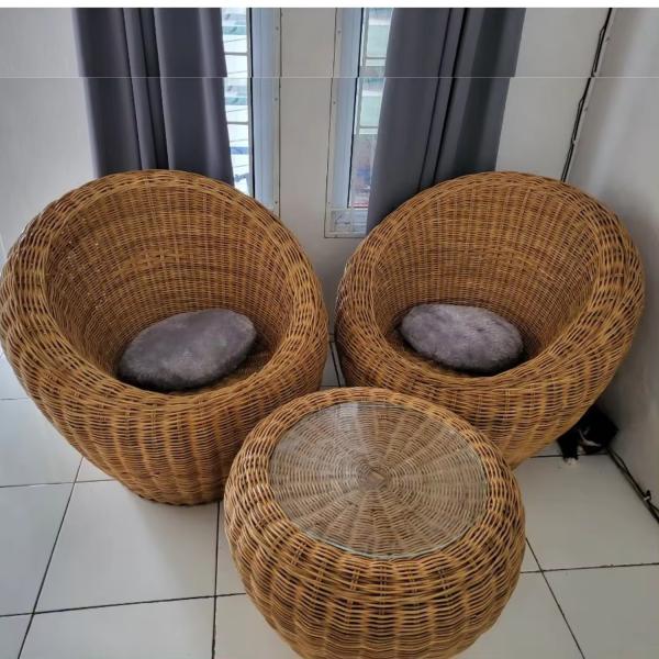 Orange Wicker Garden Chairs Leisure All Weather Wicker Chairs