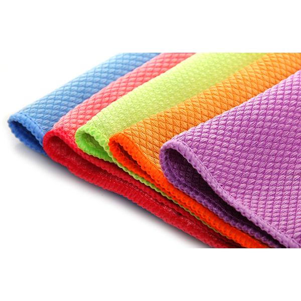 microfiber glass cleaning towel household clean cloths