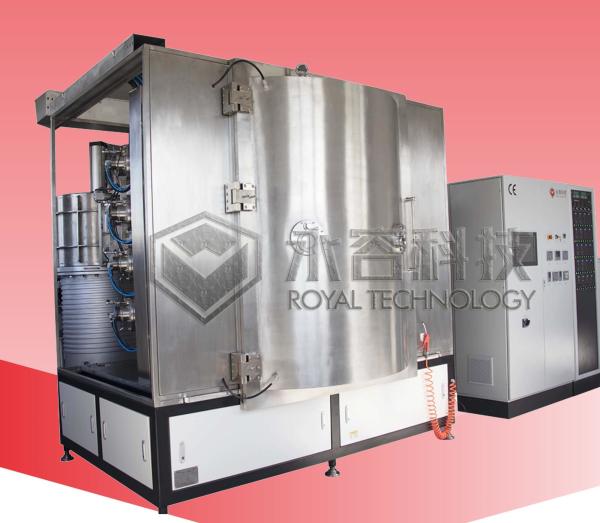 Glass PVD Coating Service Cathodic Arc Plating Amber Color Glassware Gold Plating Service