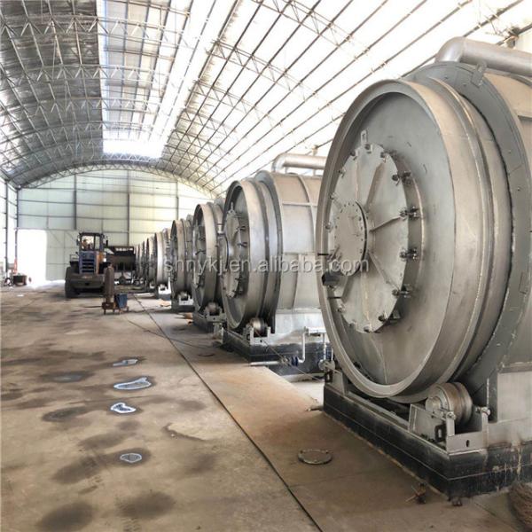 Q245R Материал реактора для котлов из стали Отходы из пиролитической установки для производства дизельного топлива