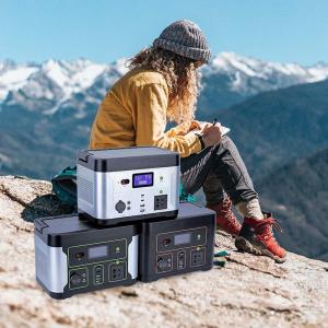 Outdoor 500W Power Bank Portable LiFePO4 Solar Generator Power Station