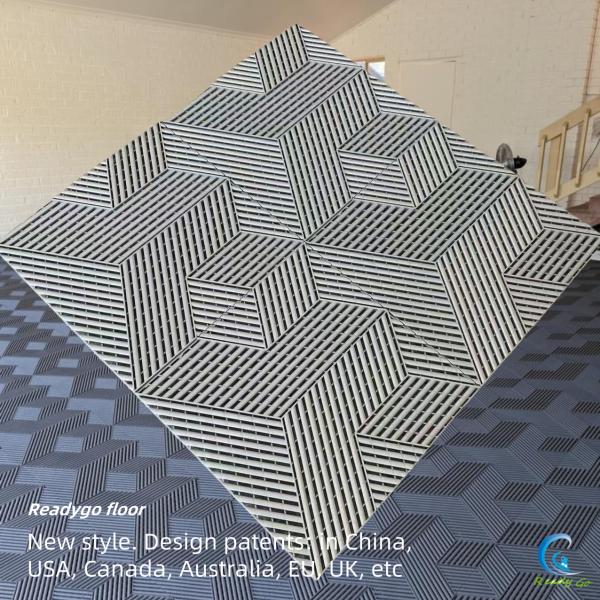 Carreaux anti-dérrapage pour garage époxy résistance aux produits chimiques carreaux de terrasse de course