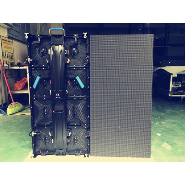 Wide Viewing Angle Outdoor Rental LED Display SMD2727 4.8mm 5000 Nit Per Sqm