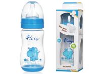 Odorless 9oz 260ml Wide Neck Arc PP Polypropylene Baby Bottles
