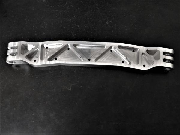 Lenght 1400mm UAV Parts Alloy Steel HRC50 Cnc Milling Components For Aircraft