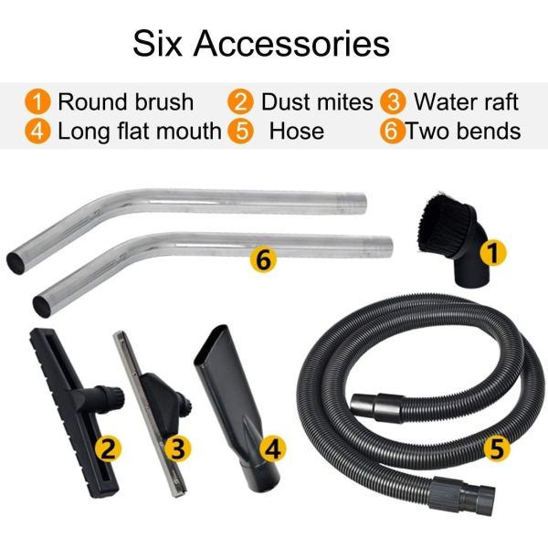 30L Multi Function Industrial Electric Car Vacuum Cleaner With 45-60min Runtime