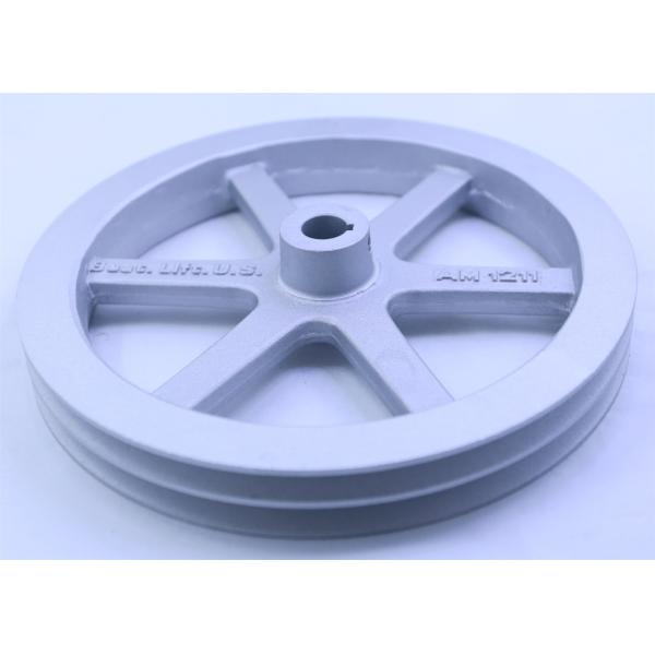 Belt Pulley Flywheel Aluminium Die Casting Parts 350x120 Dimension