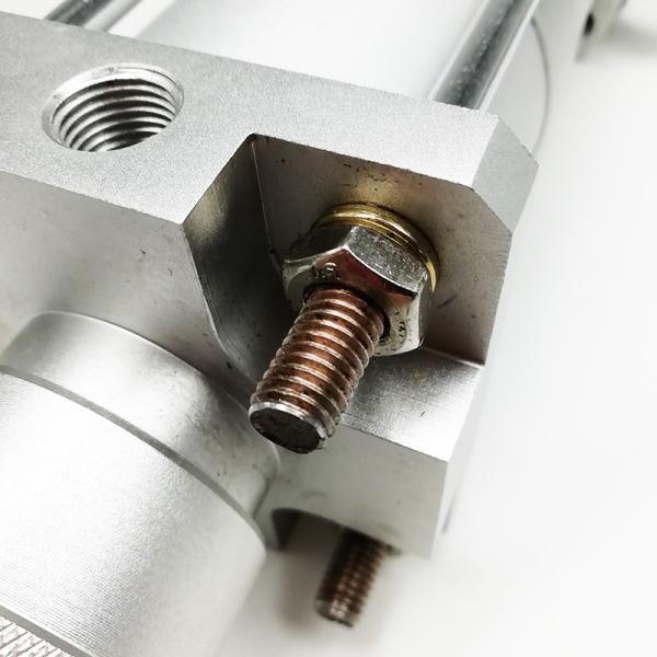Matériel pneumatique d'alliage d'Alumium de 3 de position cylindres d'air pour la machine à ensacher de ciment