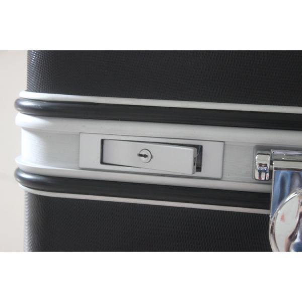 Aluminum professional beauty make up case with light mirror wheel case