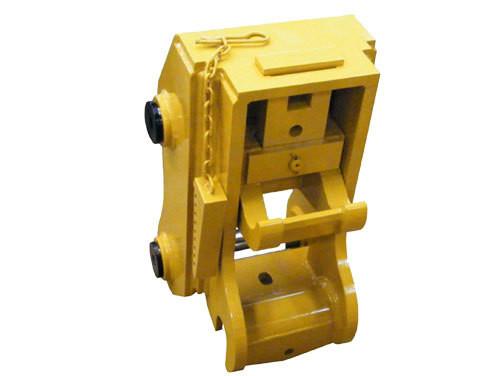 200 kg Mini-excavateur couplage rapide avec accrochage rapide mécanique en jaune/orange/bleu