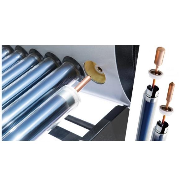 Ground Mounted Evacuated Tube Solar Hot Water Heater For Private Residential Use