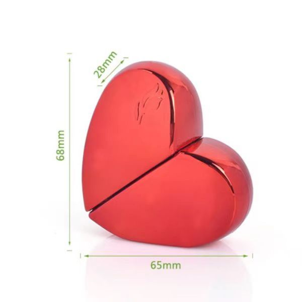 25ml  Heart-shaped Portable Stylish  Cosmetic Spray Perfume Bottle Travel Easy-use