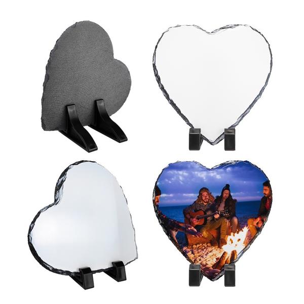 Personalizada Varias de las formas de sublimación de la roca en blanco foto pizarra