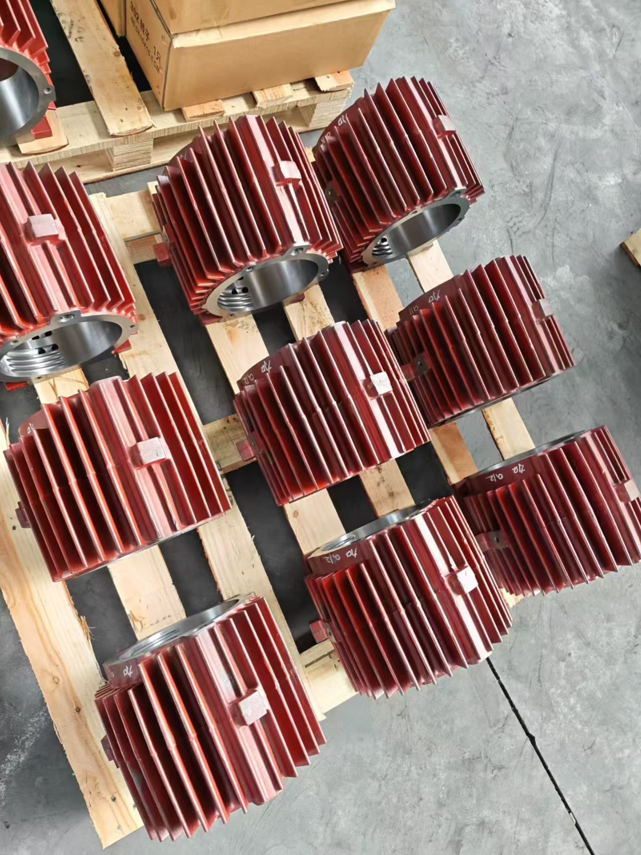 High Hardness Cast Iron Electric Motor Castings with Strong Compression and Outstanding Vibration Resistance for Industrial Motors