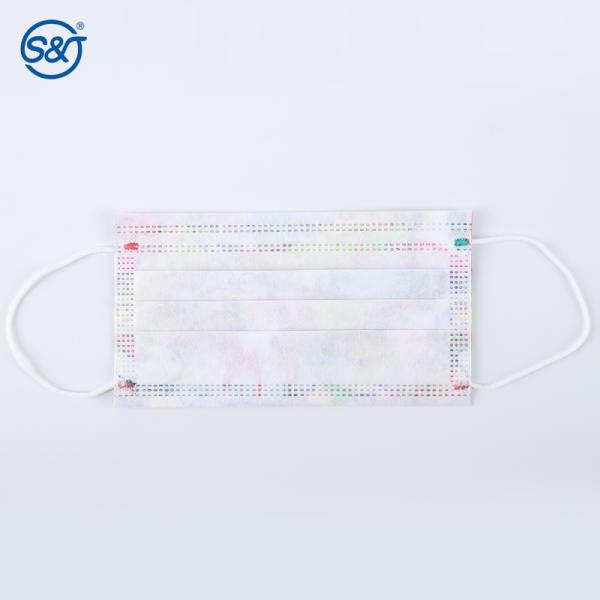 Disposable 3-ply Kids Face Mask Medical Surgical Clinic Office Dental Food Daily Use Cute Cartoon Patterns