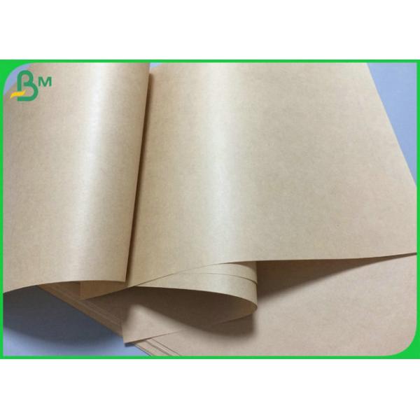 Papel reciclado del material 50gr 60gr Brown Kraft para el acondicionamiento de los alimentos