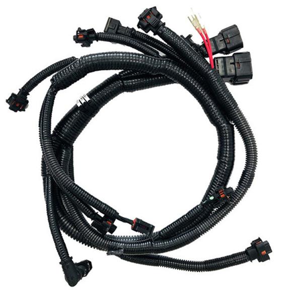 2M Y Splitter Power Cable 3 PIN Male Open To 14 PIN Female Terminal Wiring Harness