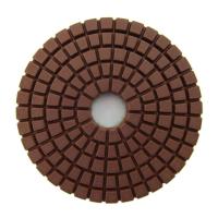 Molhe almofadas de polonês de moedura do diamante para a pedra/vidro 3 polegadas 4 polegadas 5 polegadas