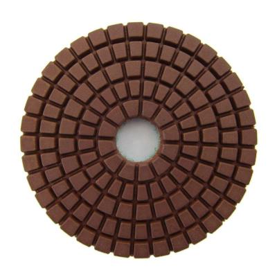Wet Grinding Diamond Polishing Pads For Stone / Glass 3 Inch 4 Inch 5 Inch