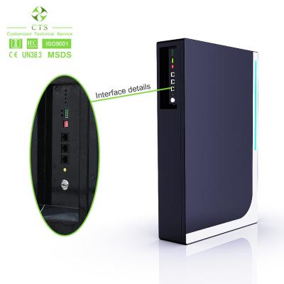 Bateria de lítio 51.2V do armazenamento de energia do agregado familiar 100AH 200Ah 48V Lifepo4