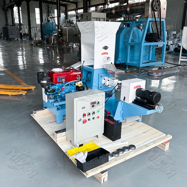 40-450kg/h small Home-use diesel Floating Fish Feed Extruder Fish Feed Machine Extruder Floating Fish Feed Pellet Press Machine