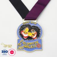 Award Metal Sports Medal American Custom Logo Gold Plated Fiesta