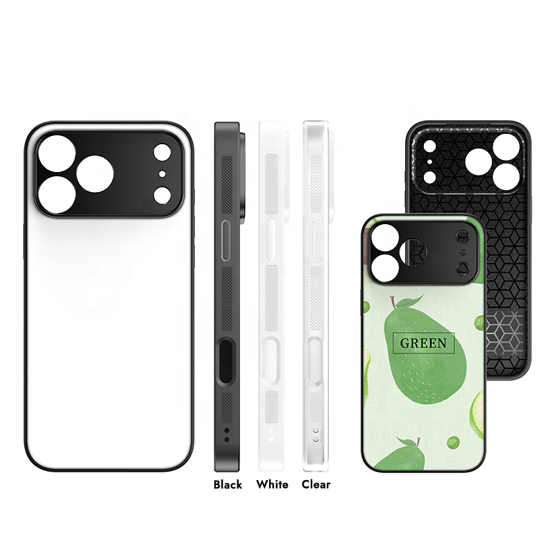 Diy Custom Blank Sublimation Phone Cases 2D TPU Precise Hole For Iphone 17 Series