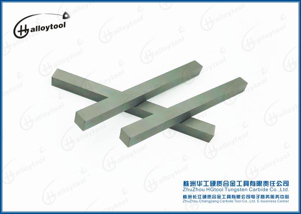 Tiras lisas da resistência de desgaste do carboneto de tungstênio do retângulo para o metal não-ferroso