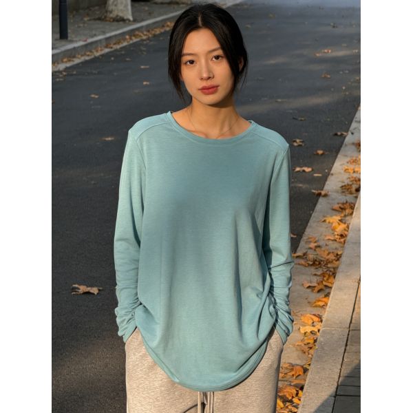 Casual & Cool: Oversized Sun Protection Long Sleeve Shirt