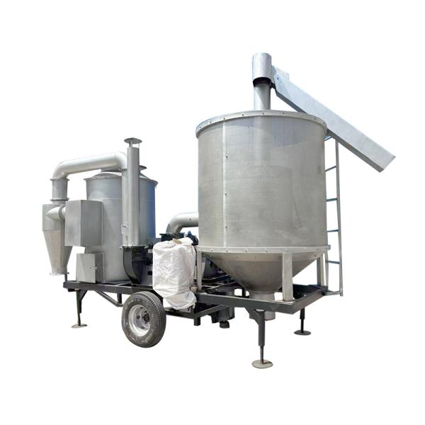 Diesel Mobile Paddy Dryer Machine Recirculating Small Batch Grain Dryer