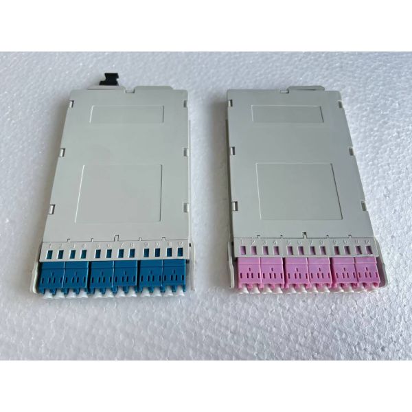 12 Cores MPO-LC MTP-LC SM OM3 OM4 Om5 breakout Cassettes Modules Plastic