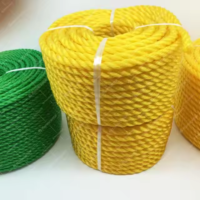High Strength UV Resistant Polypropylene Rope 220m 3 Strand PP Rope for Marine and Logistics