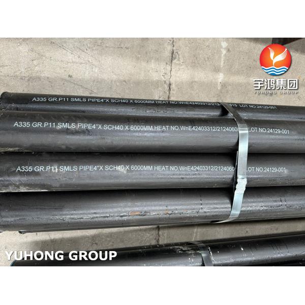 ASTM A335 Grade 1¼Cr-½Mo P11 Alloy Steel Seamless Pipe for API Standard 560 Fired Heater