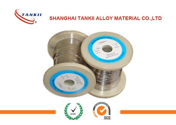 Silver Colour Flat Heat Resistant Flat Wire Bare Type 0cr13al4 Fecral Alloy